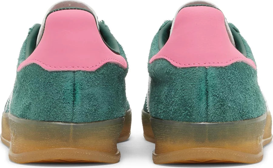 Adidas Gazelle Indoor Collegiate Green Lucid Pink (Women's)