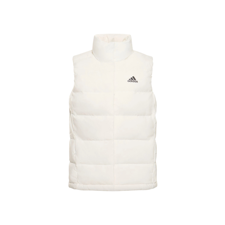 Adidas Performance Helionic Logo Zip-Up Vest White