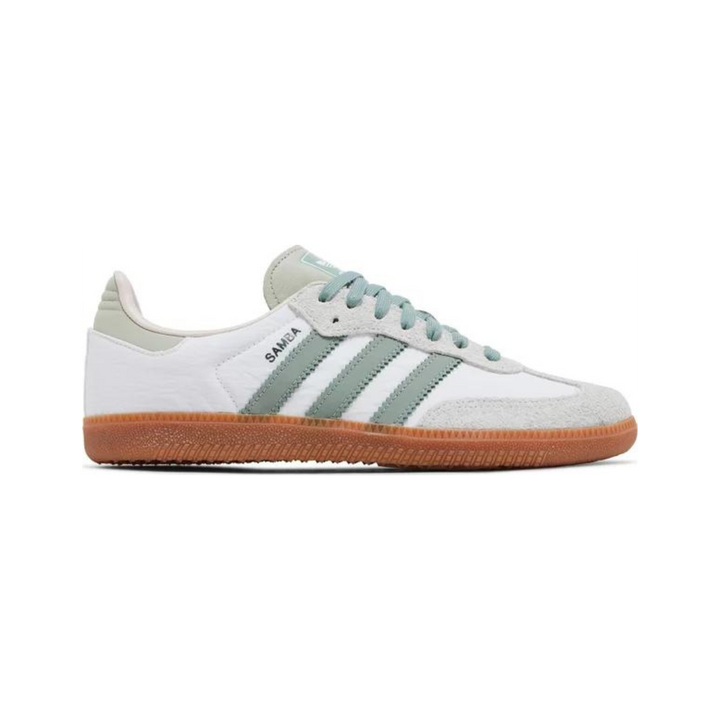 Adidas Samba OG Silver Green Putty Mauve (Women's)