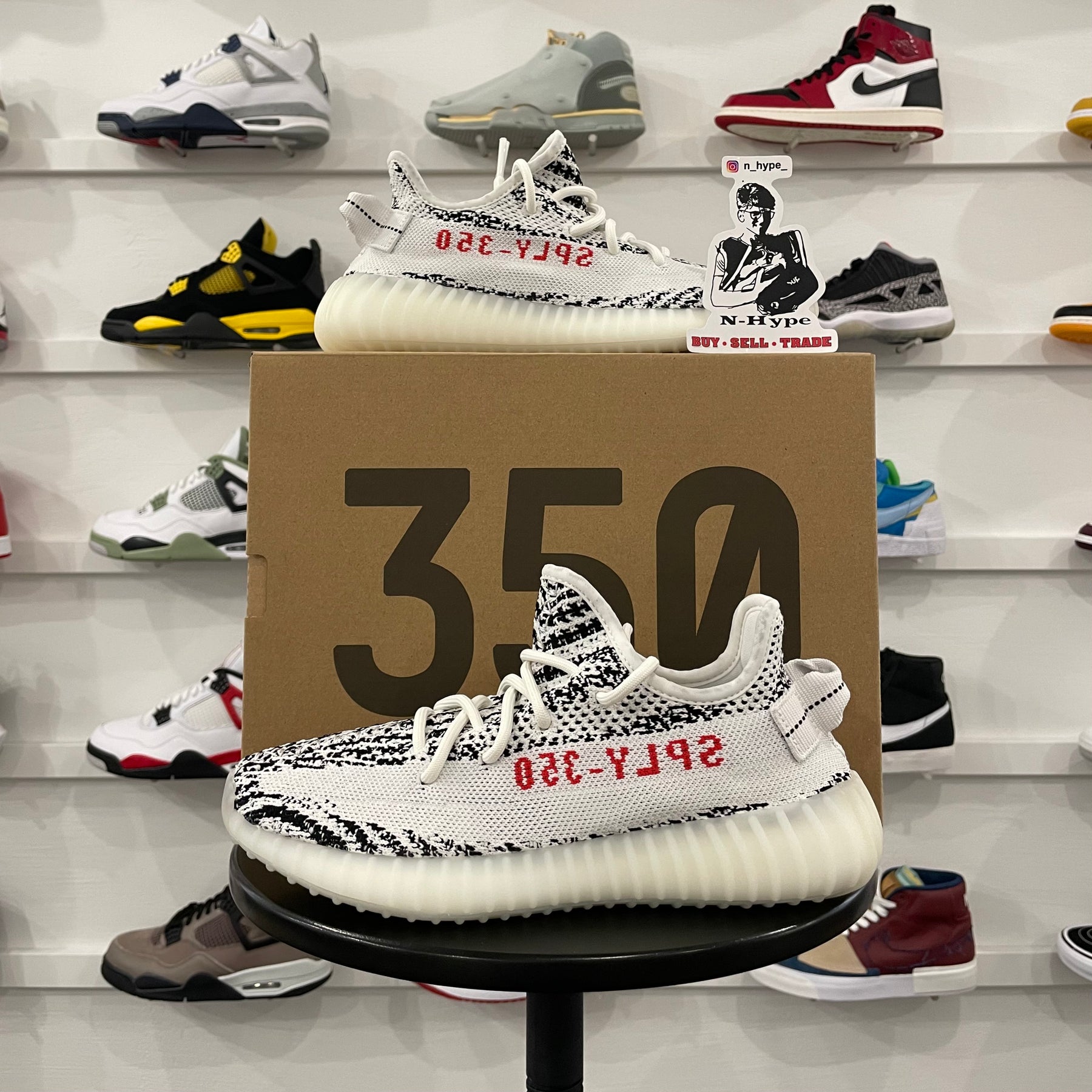 Retail price for yeezy zebra shop