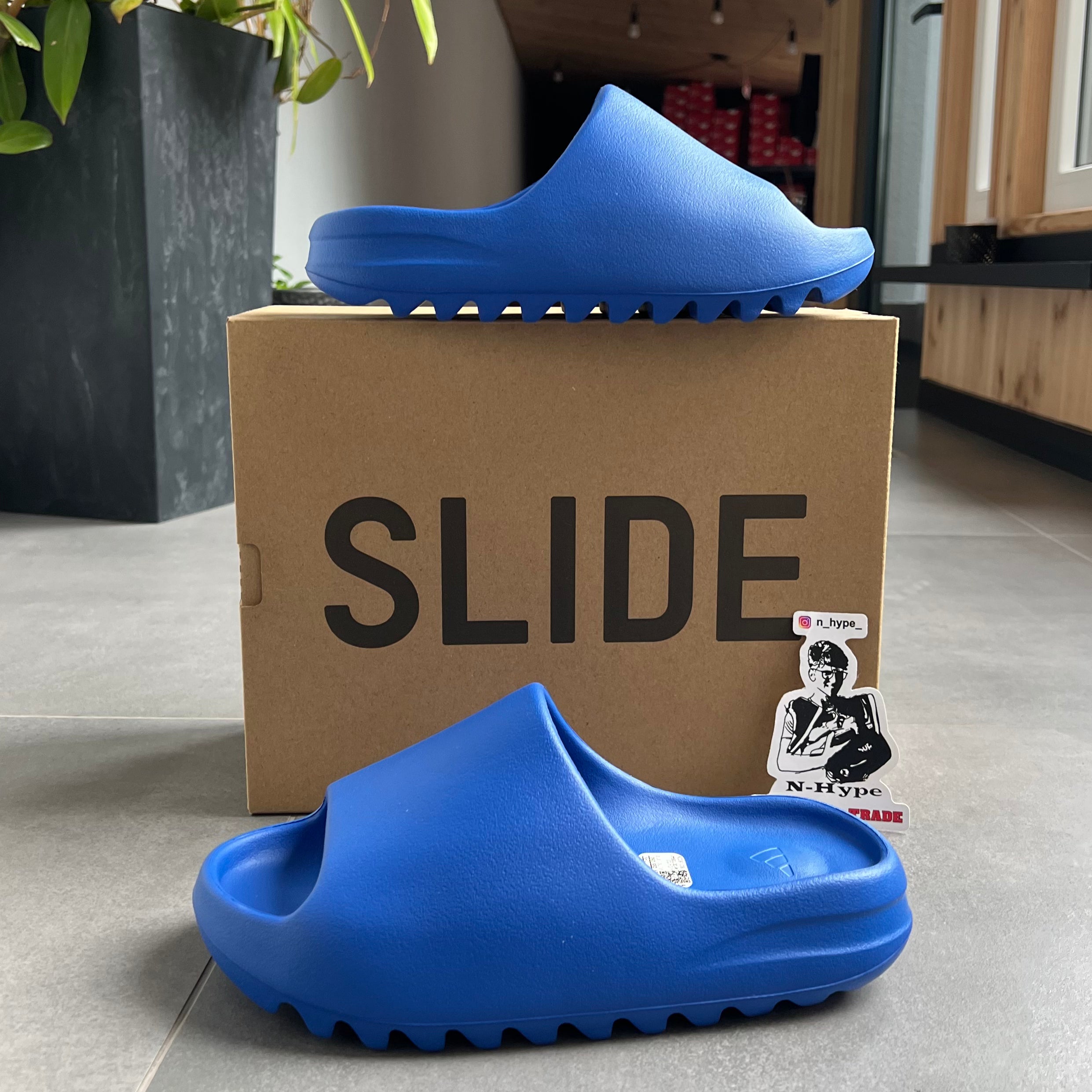 Adidas Yeezy Slide Azure ID4133