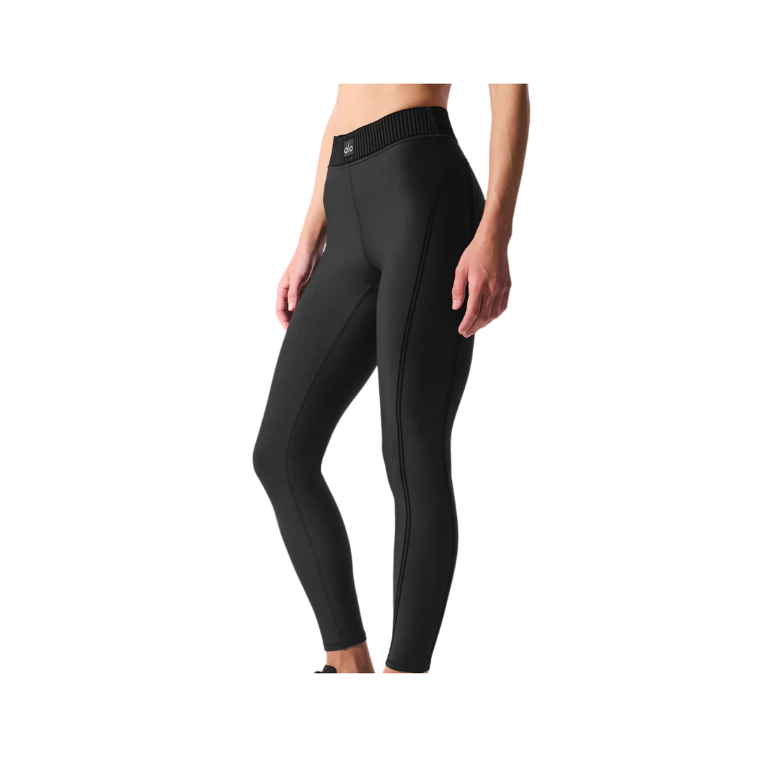 Alo Yoga Airlift High-Waist 7/8 Line Up Legging Black - N-Hype