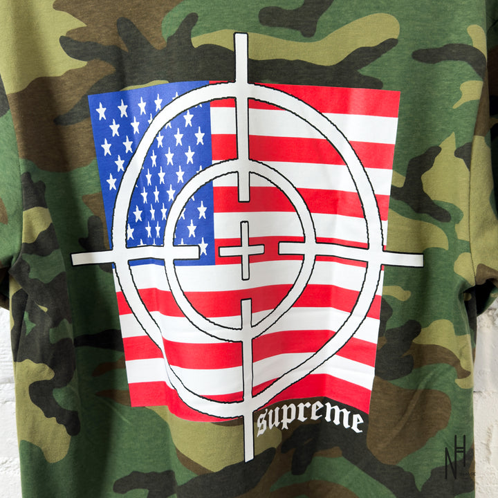 Supreme Target Tee Woodland Camo