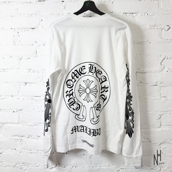 Chrome Hearts Longsleeve White Horseshoe