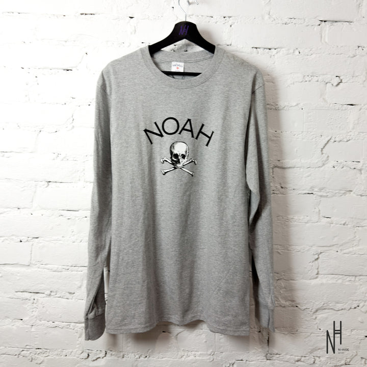Noah Jolly Roger Longsleeve Grey
