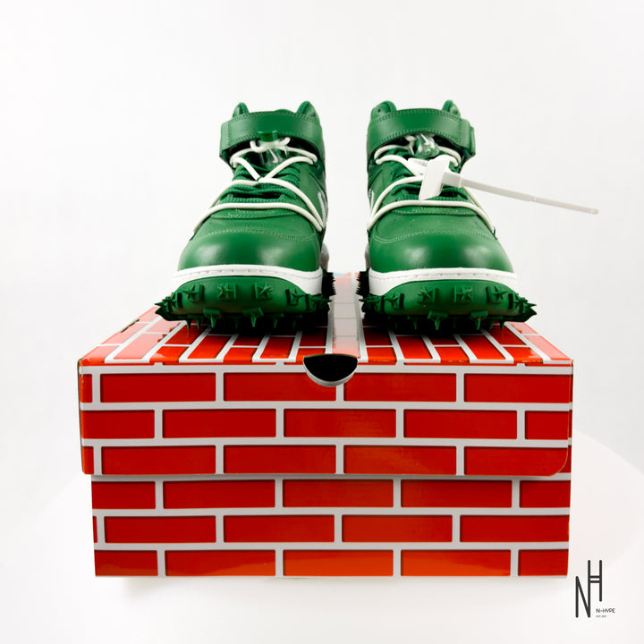 Nike Air Force 1 Mid Off-White Pine Green