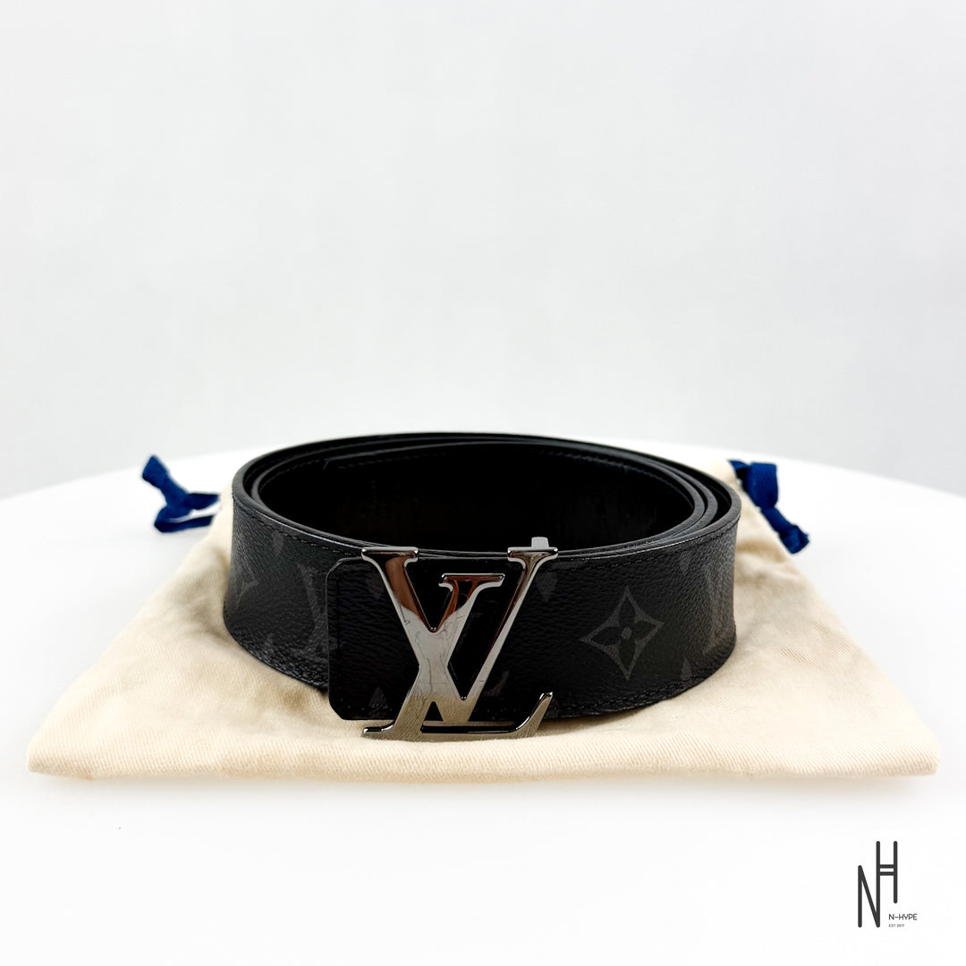 Louis Vuitton LV Initiales Reversible Belt Monogram Black