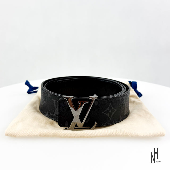 Louis Vuitton LV Initiales Reversible Belt Monogram Black