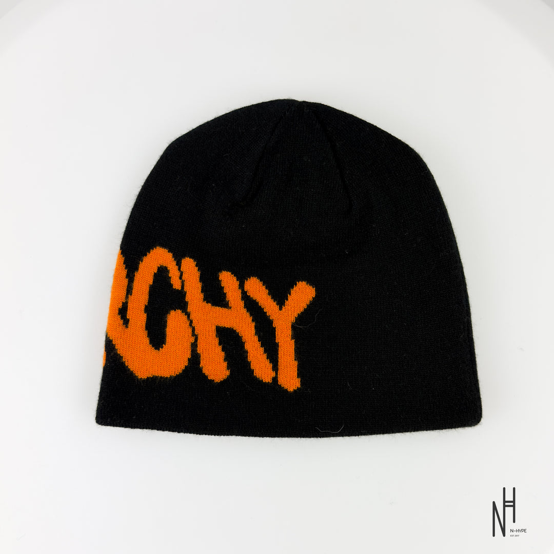Syna World Reversible Synarchy Beanie Black Orange