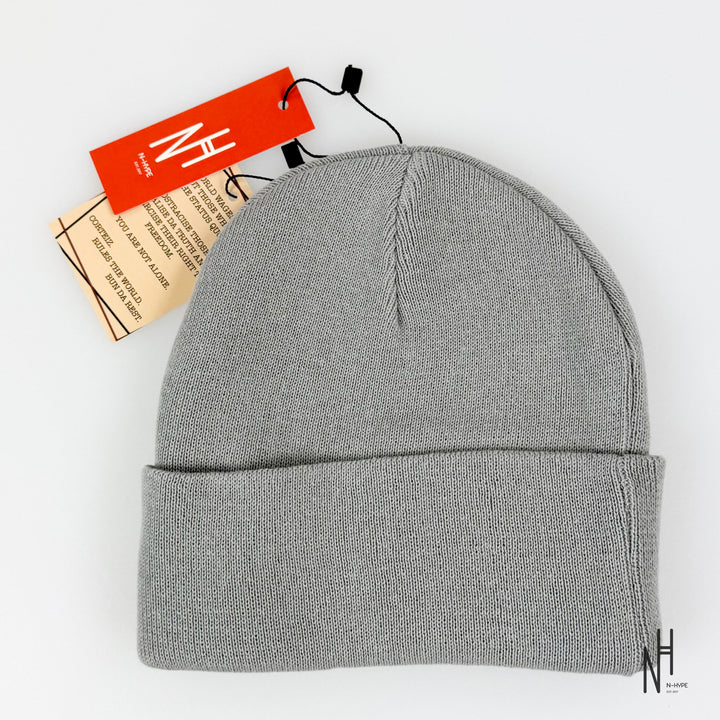 Corteiz Allstarz Folded Beanie Grey