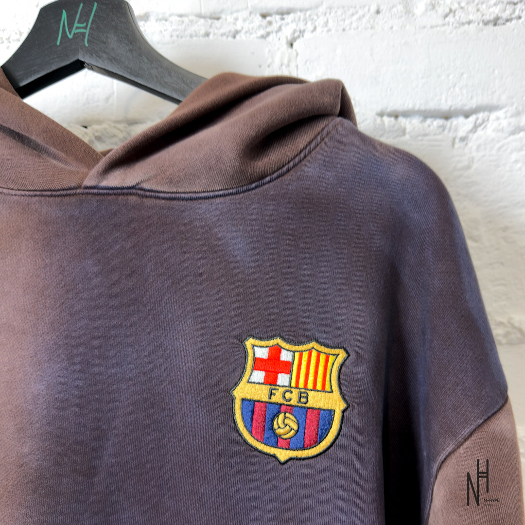 Travis Scott x Nike x FC Barcelona Split-Dye Crest Hoodie Multicolor