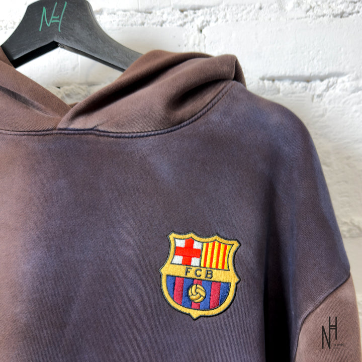 Travis Scott x Nike x FC Barcelona Split-Dye Crest Hoodie Multicolor