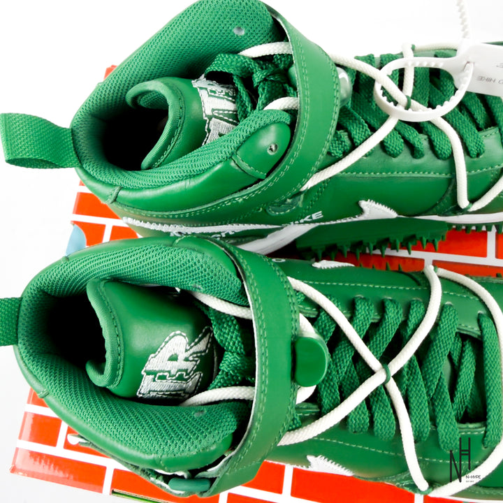 Nike Air Force 1 Mid Off-White Pine Green