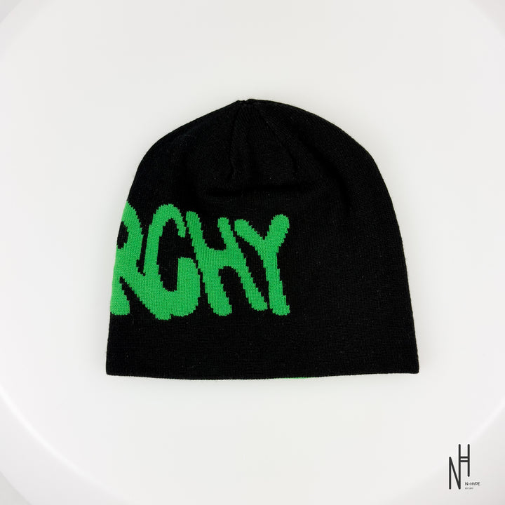 Syna World Reversible Synarchy Beanie Black Green