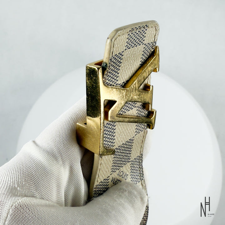 Louis Vuitton LV Damier Azur Belt
