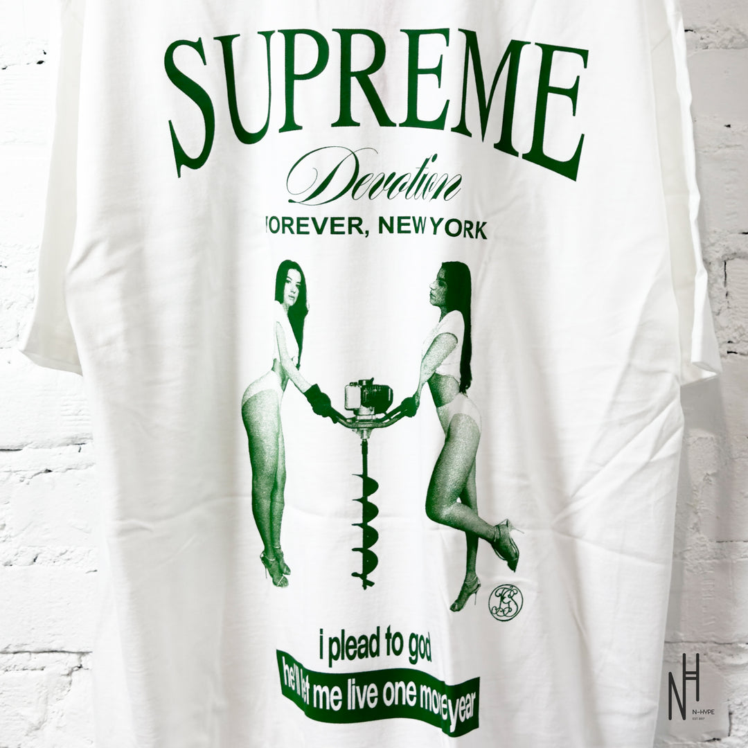 Supreme Devotion Tee White