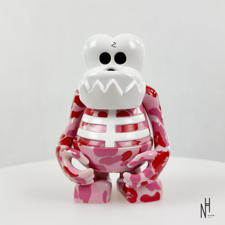 BAPE Bounty Hunter Skull-Kun Special Figure Pink