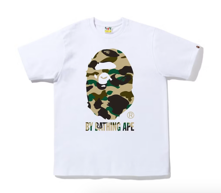 BAPE 1st Camo By Bathing Ape Tee White Yellow Showroom nHype Lodz Polska