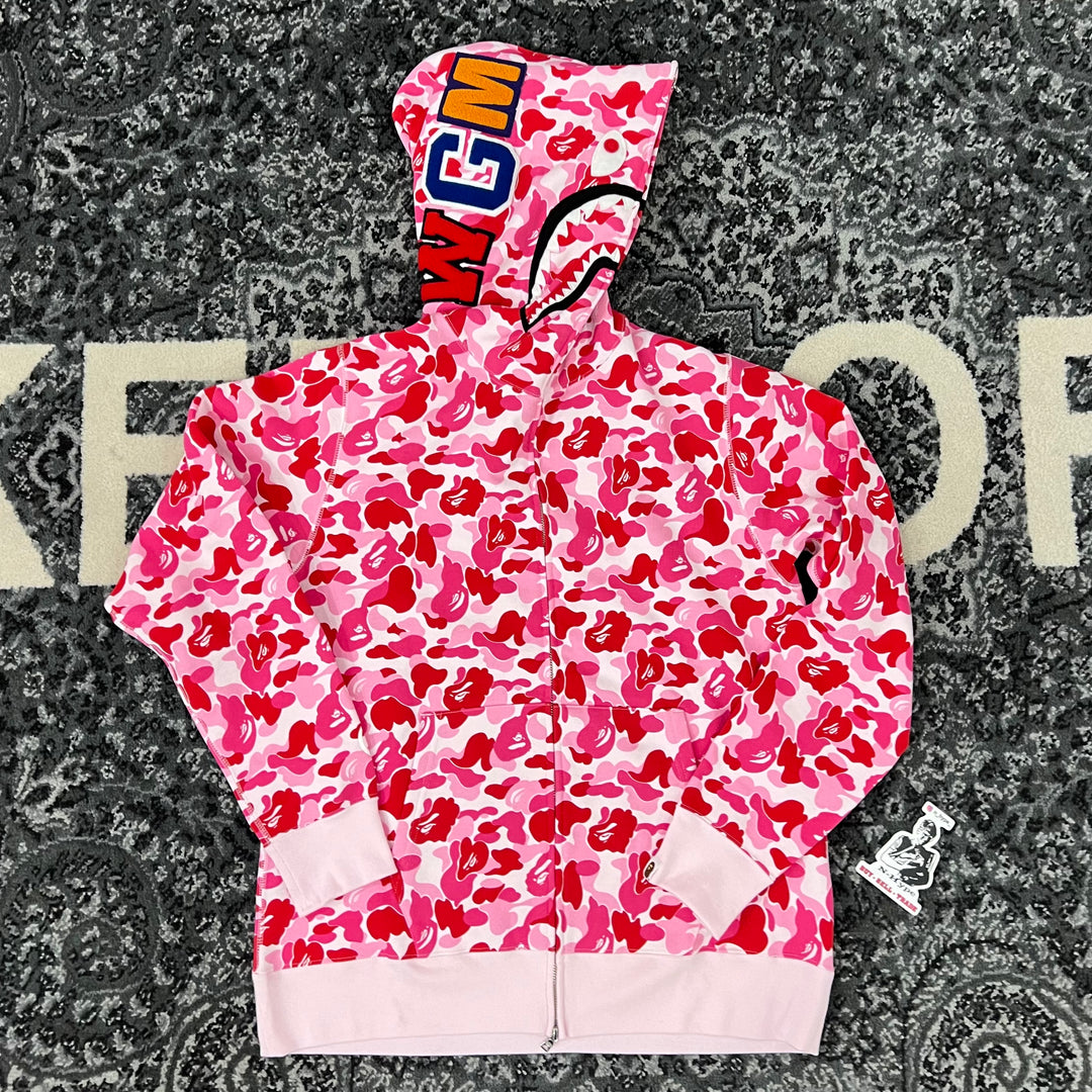 Bape shark zip up sales