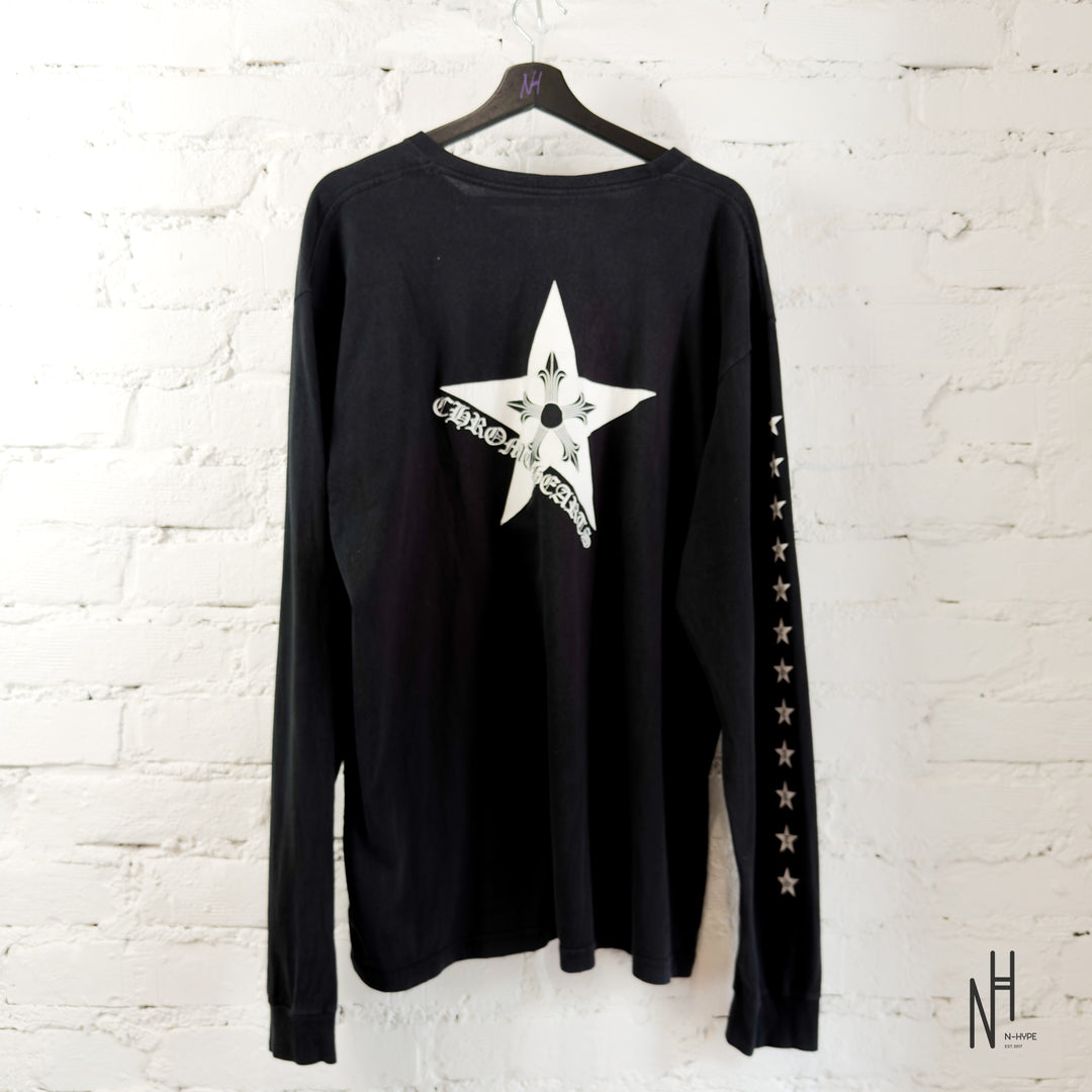 Chrome Hearts Multi Star Pocket Long Sleeve Black