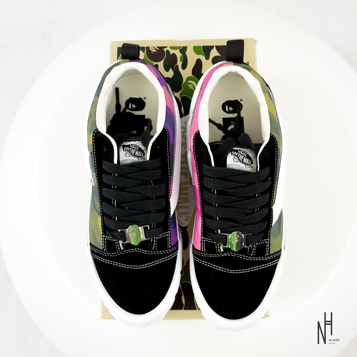 Vans Knu Skool Bape Camo Green