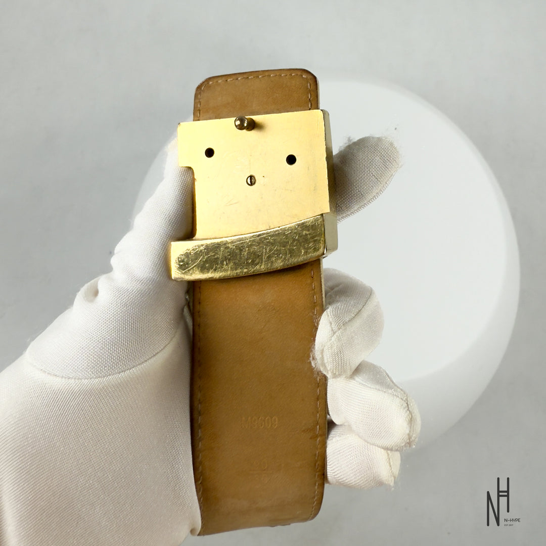 Louis Vuitton LV Damier Azur Belt