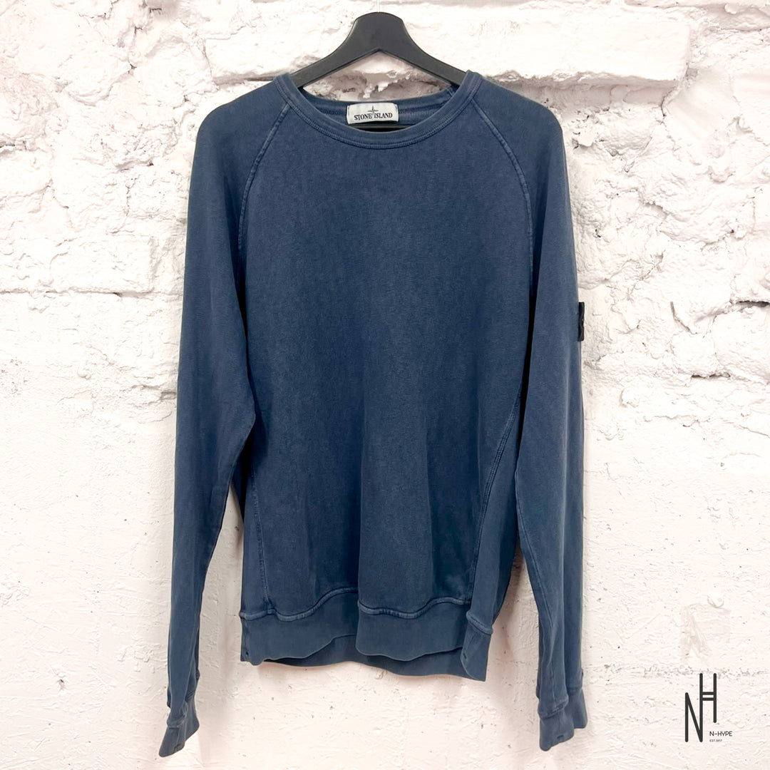 Stone Island Navy Crewneck