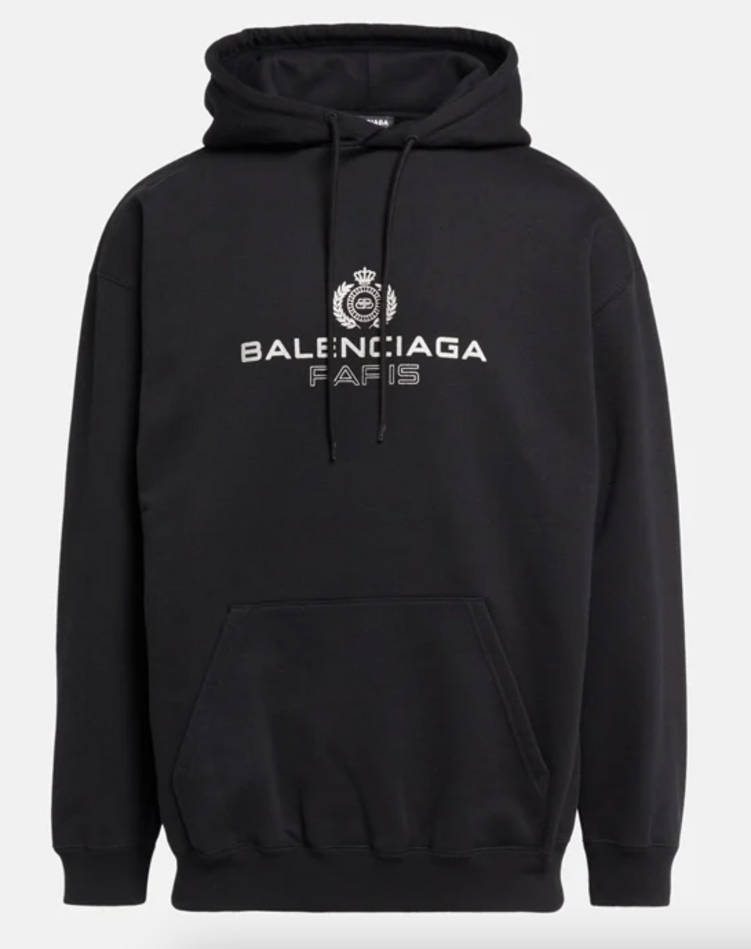 Balenciaga Basic Hoodie Black 600583TIV84 N Hype