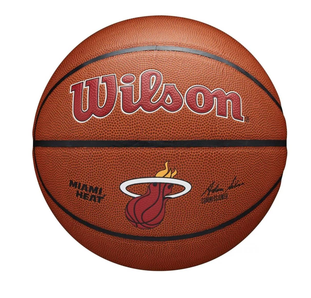Basketball Wilson NBA Team Alliance Miami Heat Front Lodz. Polska