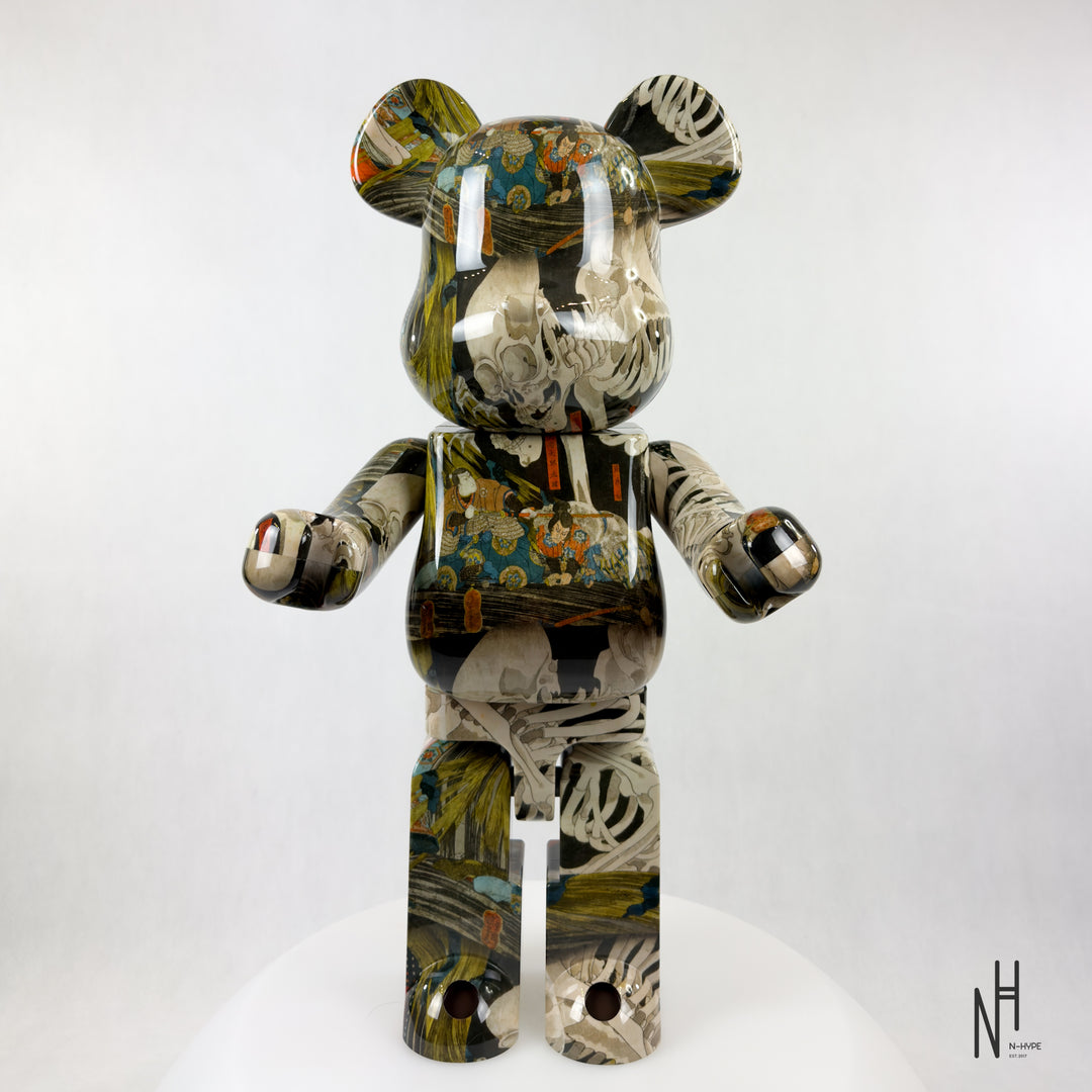 Bearbrick Utagawa Kuniyoshi The Haunted Old Palace at Soma 1000% figura N-Hype