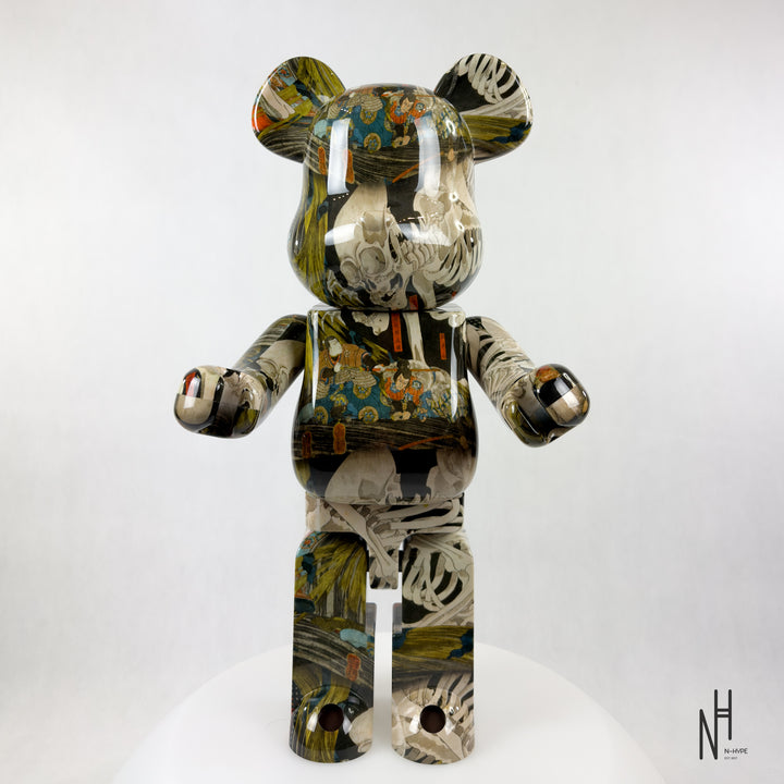 Bearbrick Utagawa Kuniyoshi The Haunted Old Palace at Soma 1000% figura N-Hype