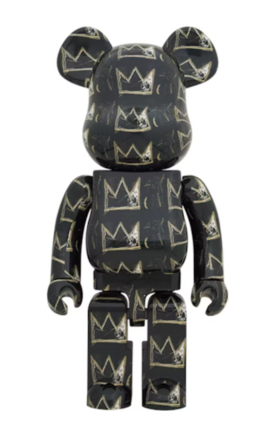 Bearbrick - Jean-Michel Basquiat 1000% Front Lodz Polska