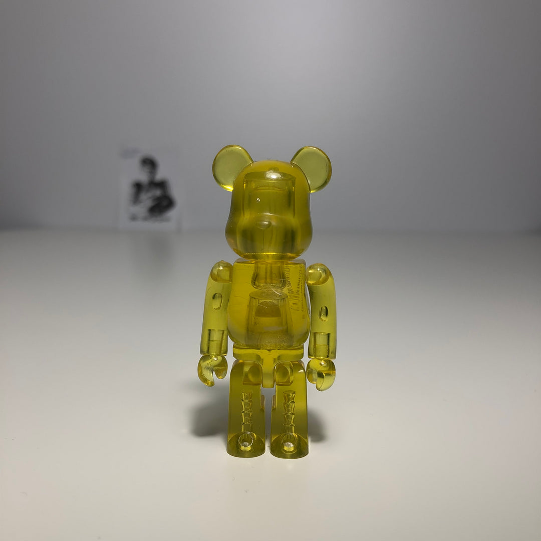 Bearbrick - Jellybean Clear Orange 100% Showroom NHype Lodz Polska