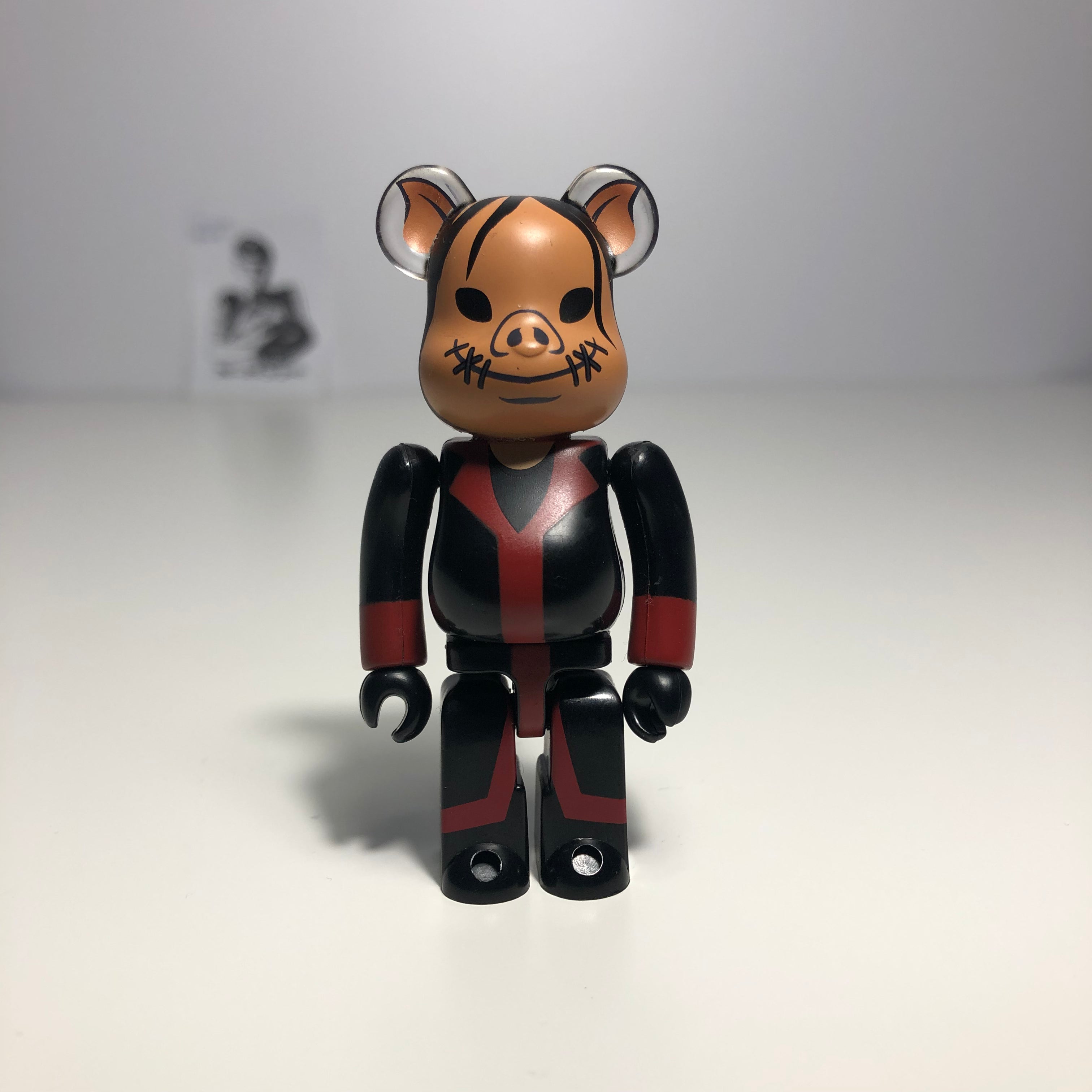 Bearbrick - SAW Pig Mask (Horror) 100% Showroom NHype Lodz Polska