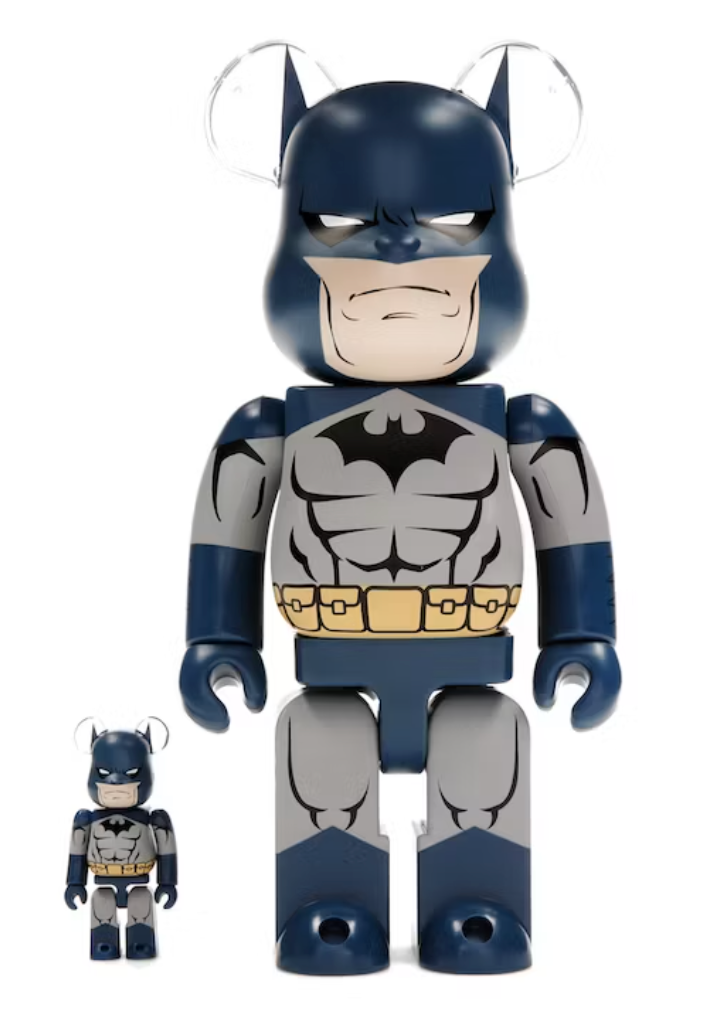 Bearbrick Batman Hush Ver. 100% & 400% Set Front Lodz Polska