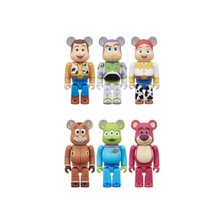 Bearbrick Chase Disney Pixar Toy Story Sealed Case (12 Blind Box) - Czarny - N-Hype