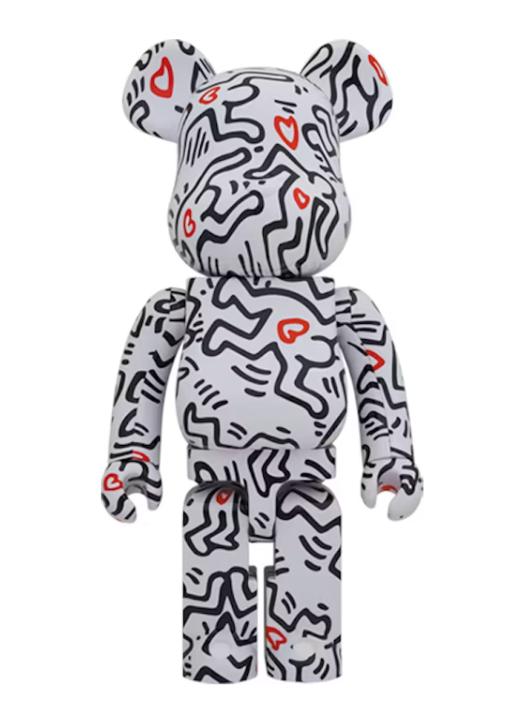 Bearbrick Keith Haring #8 1000% Front Lodz Polska