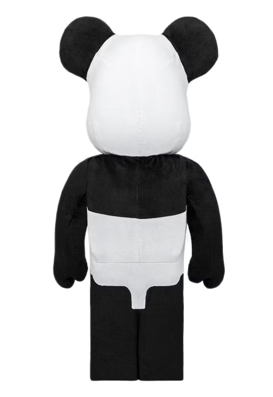 Bearbrick x CLOT Panda 1000% Lodz POlska Tyl