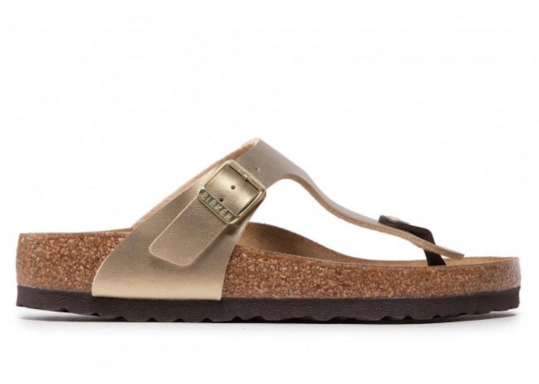 Birkenstock Gizeh Gold (Women's) - Złoty - N-Hype