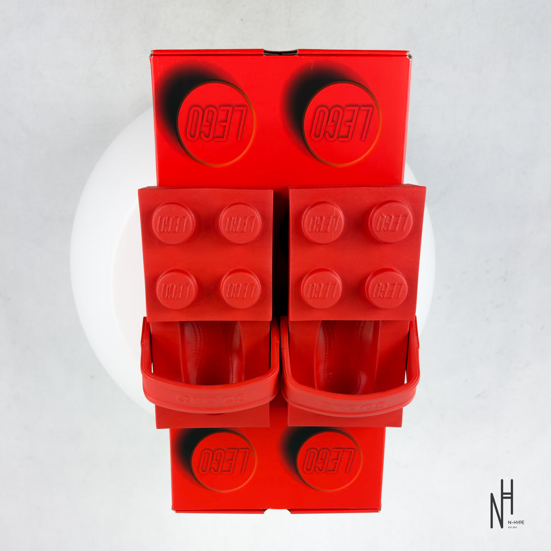 Crocs Brick Clog LEGO Red