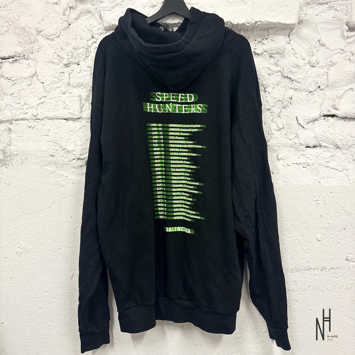 Balenciaga Speed Hunters Hoodie Black