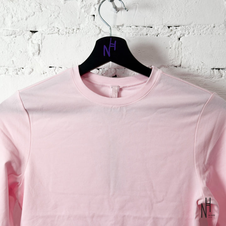 SKIMS Cotton Jersey Longsleeve Cherry Blossom