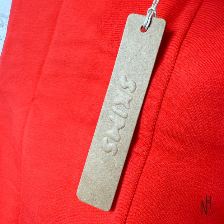 SKIMS Cotton Jersey Tube Top Ruby