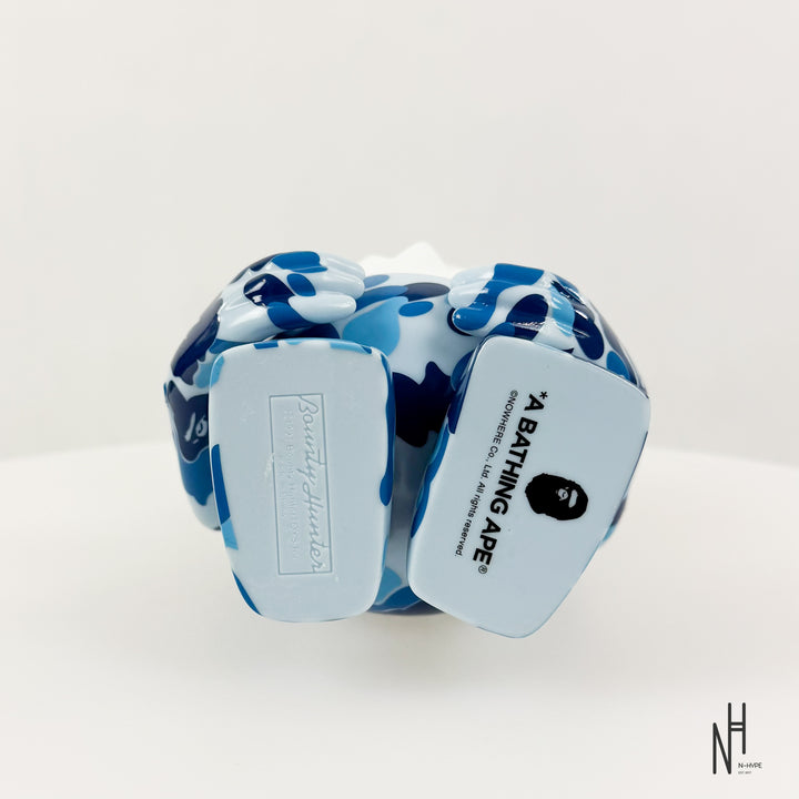 BAPE Bounty Hunter Skull-Kun Special Figure Blue