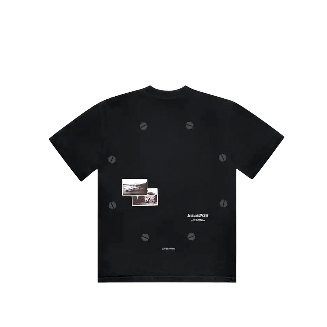 Travis Scott CJ x Audemars Piguet Vintage Tee Black