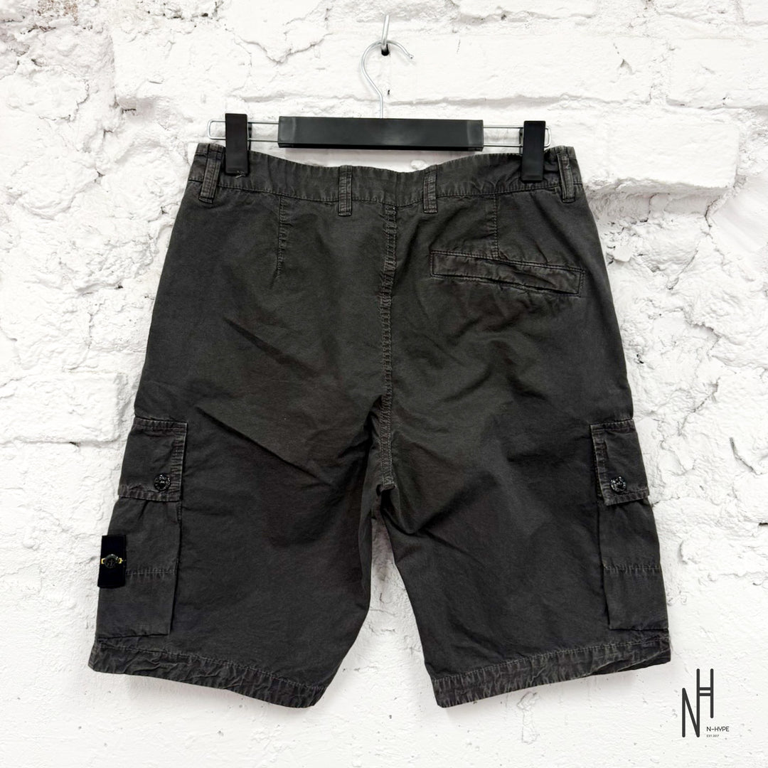 Stone Island Bermuda Slim Shorts Black