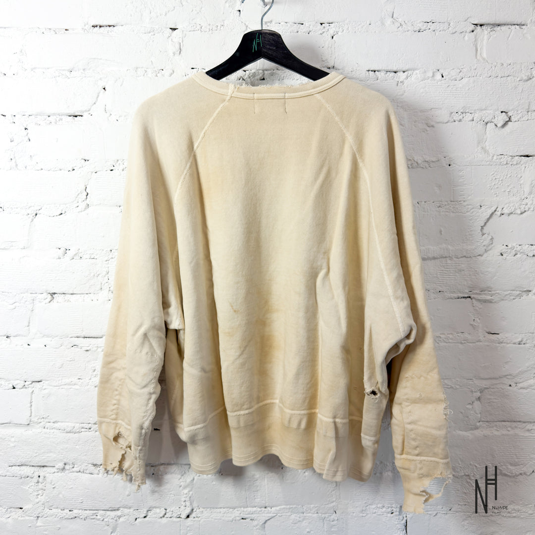 Enfants Riches Déprimés Emmanuelle IV Raglan Crewneck Dirty White