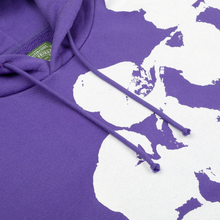 Denim Tears Biggie Cotton Wreath Sweatshirt Purple