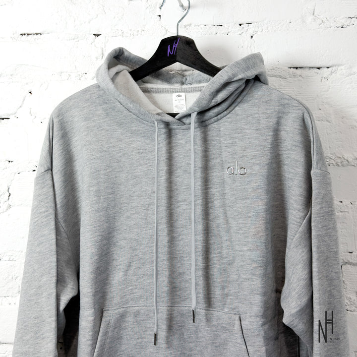 Alo Yoga Accolade Hoodie Grey