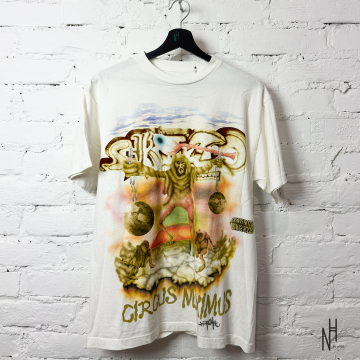 Travis Scott Utopia Tour Skitzo Circus Maximus Tee White